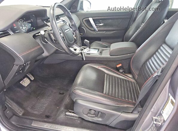 SALCL2FX8LH841390 2020 LAND ROVER DISCOVERY Серый Вид салона спереди