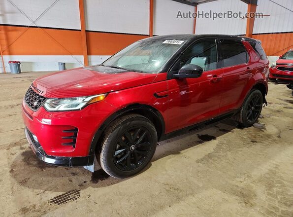 SALCL2FX9SH364838 2025 LAND ROVER DISCOVERY Red Front left