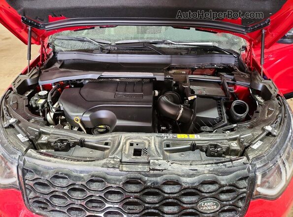 SALCL2FX9SH364838 2025 LAND ROVER DISCOVERY Red Engine compartment view