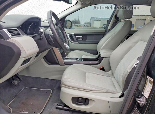 SALCP2BG2GH553641 2016 LAND ROVER DISCOVERY Черный Вид салона спереди