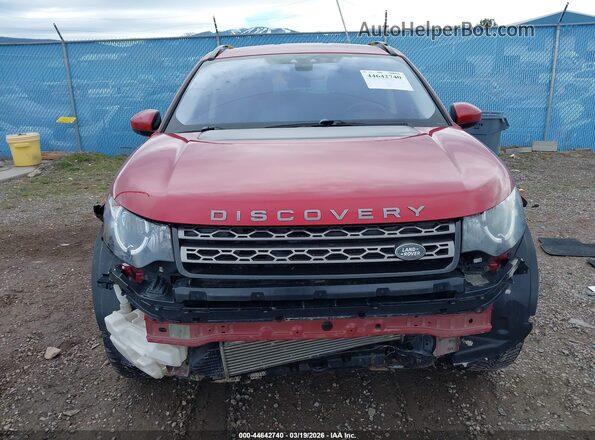 SALCP2BG3HH647271 2017 LAND ROVER DISCOVERY SPORT Красный Вид задней части салона