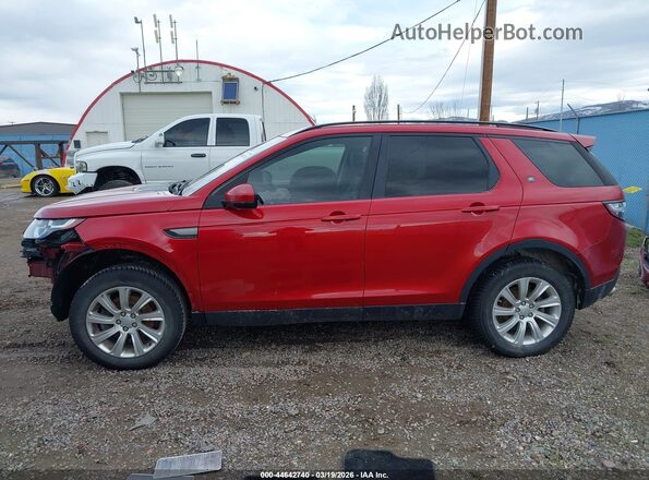 SALCP2BG3HH647271 2017 LAND ROVER DISCOVERY SPORT Красный 