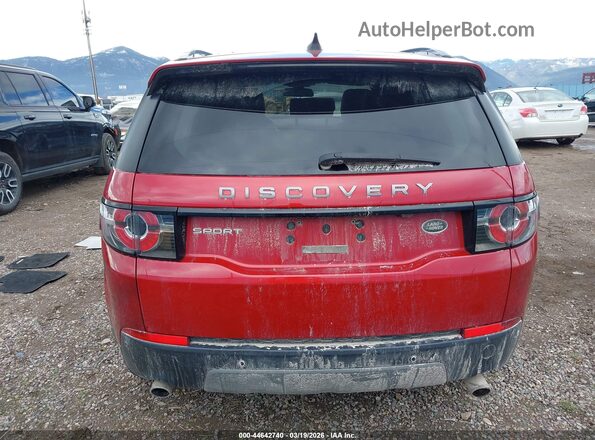 SALCP2BG3HH647271 2017 LAND ROVER DISCOVERY SPORT Красный 