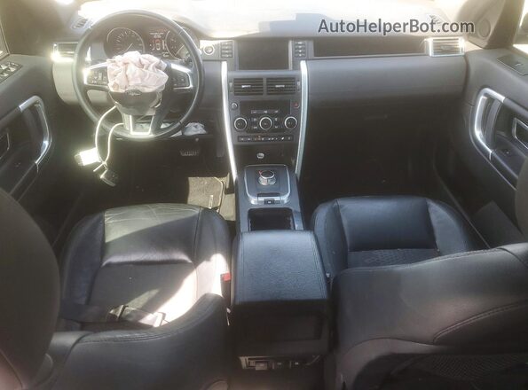 SALCP2BG4GH599987 2016 LAND ROVER DISCOVERY Серый Вид панели приборов