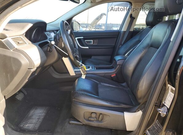 SALCP2BG8GH585123 2016 LAND ROVER DISCOVERY Черный Вид салона спереди