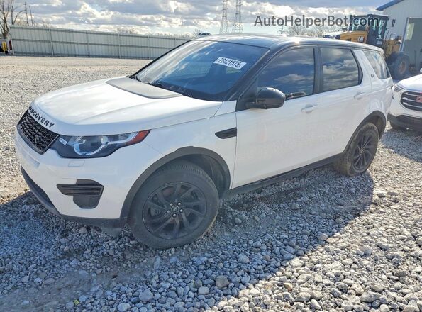 SALCP2BGXHH635814 2017 LAND ROVER DISCOVERY White Vista tres cuartos delantera izquierda