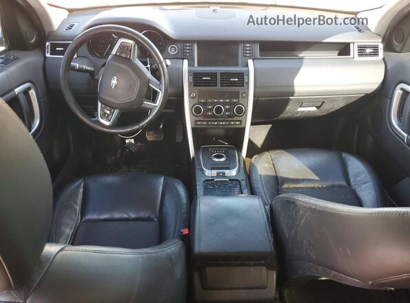 SALCP2BGXHH635814 2017 LAND ROVER DISCOVERY White Vista del salpicadero