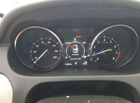 SALCP2BGXHH658171 2017 LAND ROVER DISCOVERY Черный Вид щитка приборов