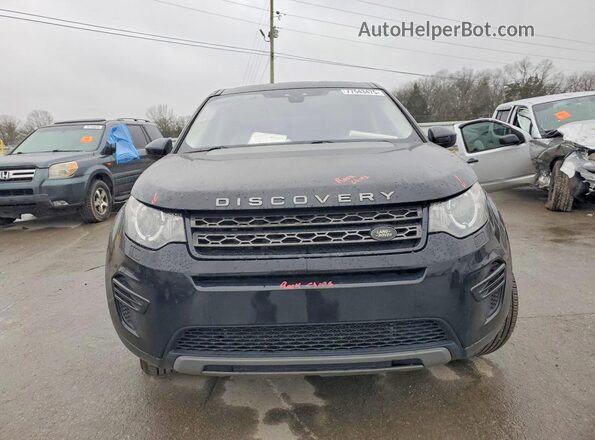 SALCP2BGXHH658171 2017 LAND ROVER DISCOVERY Черный Вид спереди
