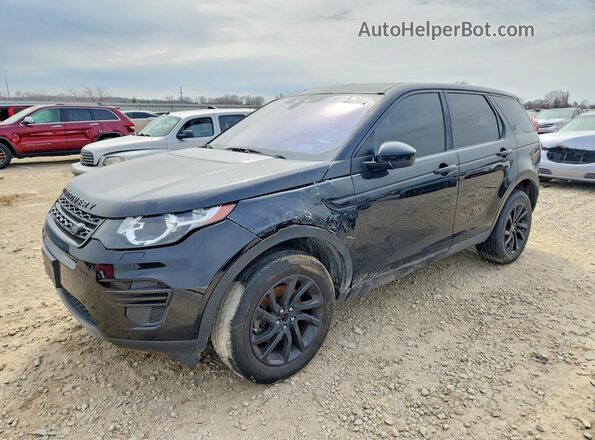 SALCP2BGXHH717445 2017 LAND ROVER DISCOVERY Black Передня ліва чверть