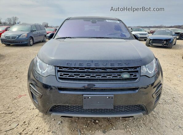 SALCP2BGXHH717445 2017 LAND ROVER DISCOVERY Black Вид спереду