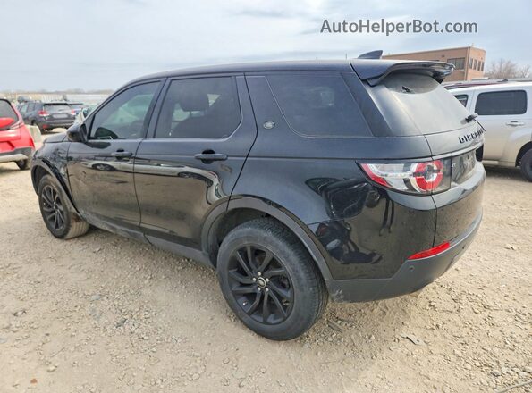 SALCP2BGXHH717445 2017 LAND ROVER DISCOVERY Black Задня ліва чверть