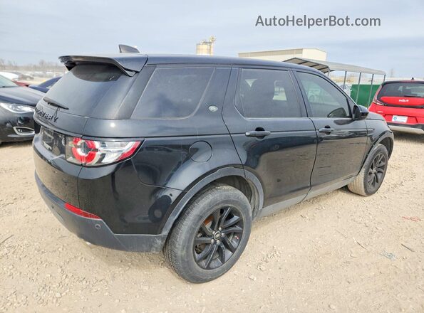 SALCP2BGXHH717445 2017 LAND ROVER DISCOVERY Black Задня права чверть