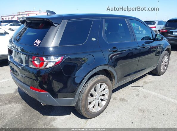 SALCP2FX1KH794979 2019 LAND ROVER DISCOVERY SPORT Черный Задняя правая четверть