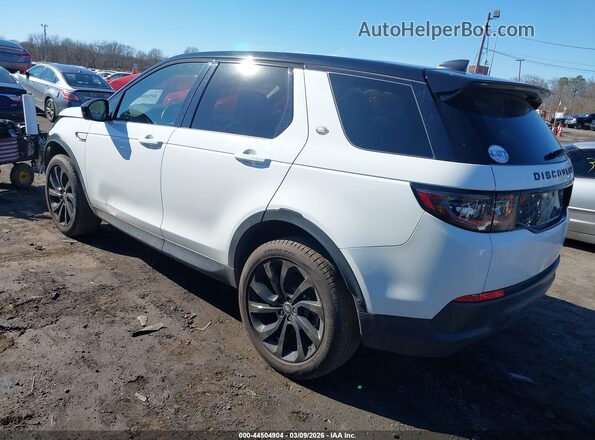 SALCP2FX1MH884507 2021 LAND ROVER DISCOVERY SPORT Белый Задняя левая четверть