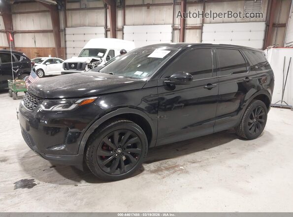 SALCP2FX5PH922079 2023 LAND ROVER DISCOVERY SPORT Черный Передняя левая четверть