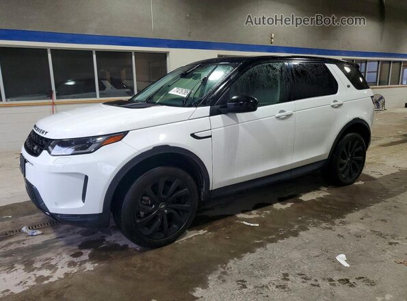 SALCP2FX8NH909033 2022 LAND ROVER DISCOVERY White Vista tres cuartos delantera izquierda