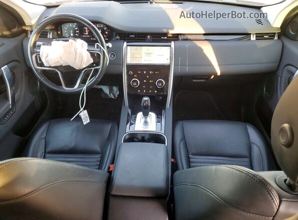 SALCP2FX9MH883590 2021 LAND ROVER DISCOVERY Black Widok deski rozdzielczej