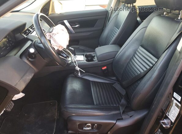 SALCP2FX9MH883590 2021 LAND ROVER DISCOVERY Black Widok wnętrza z przodu