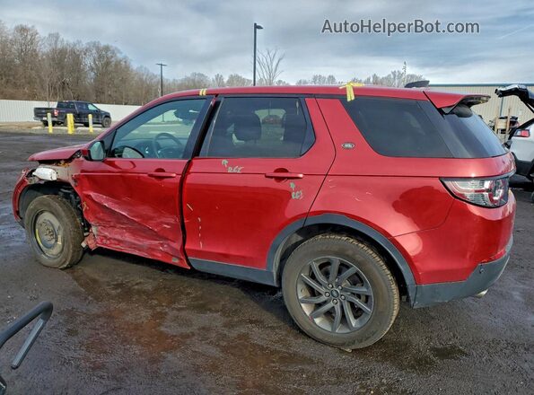 SALCP2FXXKH829504 2019 LAND ROVER DISCOVERY Красный Задняя левая четверть