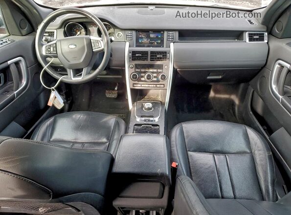 SALCP2FXXKH829504 2019 LAND ROVER DISCOVERY Красный Вид панели приборов