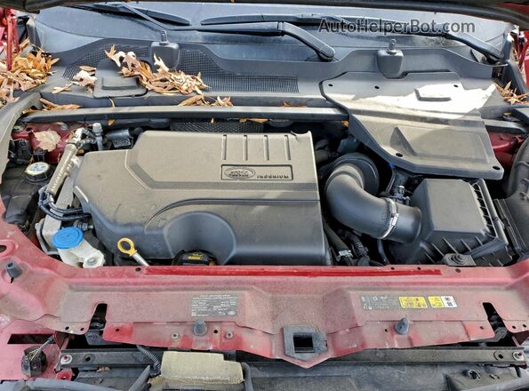SALCP2FXXKH829504 2019 LAND ROVER DISCOVERY Красный Вид подкапотного пространства