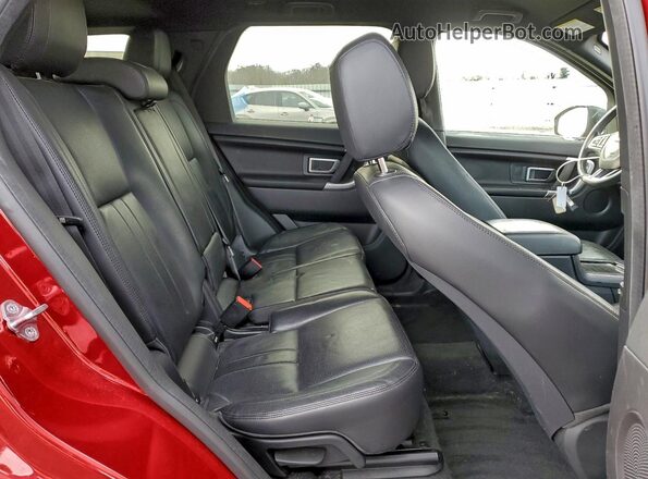 SALCP2FXXKH829504 2019 LAND ROVER DISCOVERY Красный Вид задней части салона