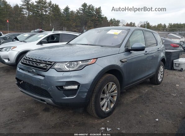 SALCP2RX4JH771853 2018 LAND ROVER DISCOVERY SPORT Teal Vista tres cuartos delantera izquierda