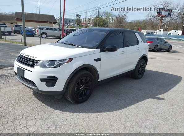 SALCP2RXXJH753289 2018 LAND ROVER DISCOVERY SPORT Белый Передняя левая четверть