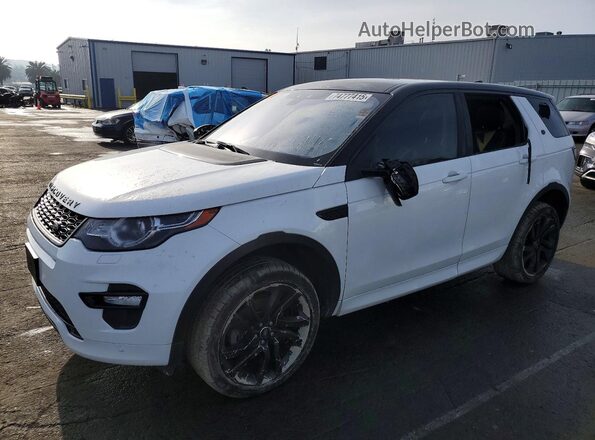 SALCR2BG7HH700273 2017 LAND ROVER DISCOVERY Белый Передняя левая четверть