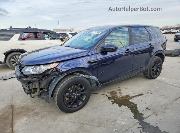 SALCR2BG9GH586419 2016 LAND ROVER DISCOVERY Синий Передняя левая четверть