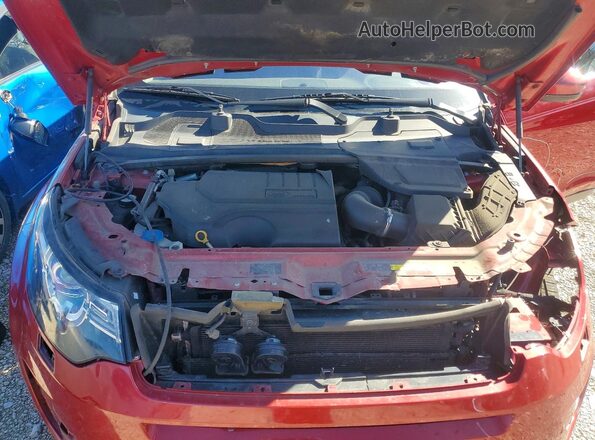 SALCR2RX7JH747508 2018 LAND ROVER DISCOVERY Красный Вид подкапотного пространства