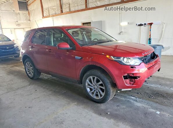 SALCR2RX7JH747508 2018 LAND ROVER DISCOVERY Красный Передняя правая четверть