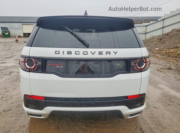 SALCR2SX2JH757583 2018 LAND ROVER DISCOVERY Белый Вид салона спереди
