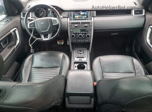 SALCR2SX2JH757583 2018 LAND ROVER DISCOVERY Белый Вид щитка приборов