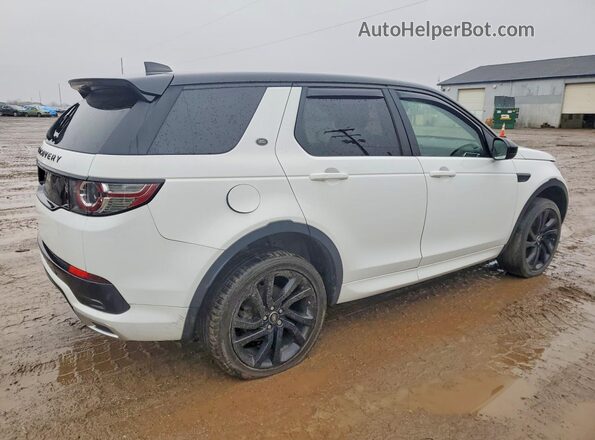 SALCR2SX2JH757583 2018 LAND ROVER DISCOVERY Белый Передняя правая четверть