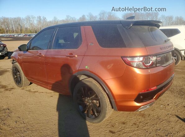 SALCR2SX4JH735262 2018 LAND ROVER DISCOVERY Оранжевый Задняя левая четверть