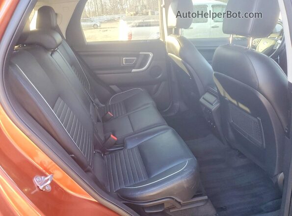 SALCR2SX4JH735262 2018 LAND ROVER DISCOVERY Оранжевый Вид задней части салона