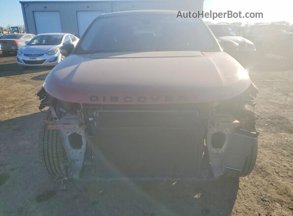 SALCR2SX4JH735262 2018 LAND ROVER DISCOVERY Оранжевый Вид спереди