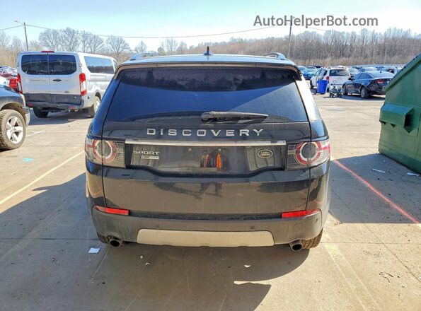 SALCT2BG0GH618045 2016 LAND ROVER DISCOVERY Черный Вид сзади