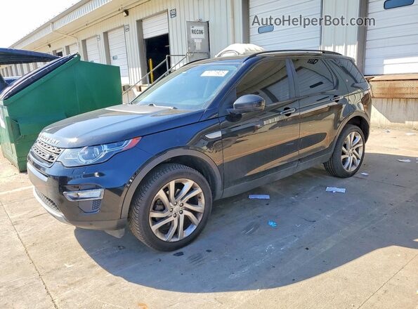 SALCT2BG0GH618045 2016 LAND ROVER DISCOVERY Черный Передняя левая четверть