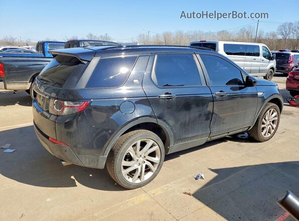 SALCT2BG0GH618045 2016 LAND ROVER DISCOVERY Черный Задняя правая четверть