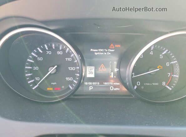 SALCT2BG0GH618045 2016 LAND ROVER DISCOVERY Черный Вид щитка приборов