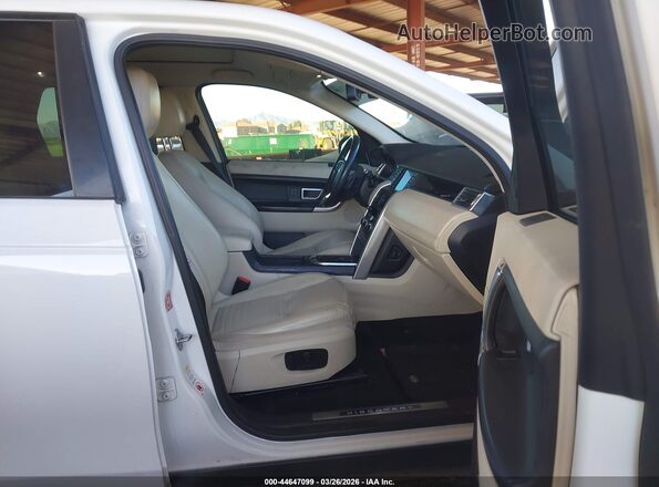 SALCT2BG9GH559996 2016 LAND ROVER DISCOVERY SPORT White Widok wnętrza z przodu