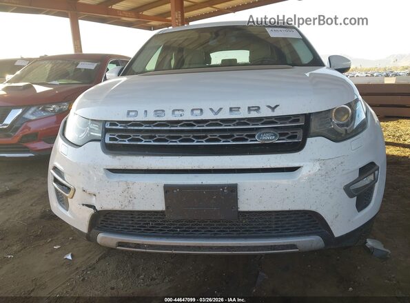 SALCT2BG9GH559996 2016 LAND ROVER DISCOVERY SPORT White Widok zestawu wskaźników