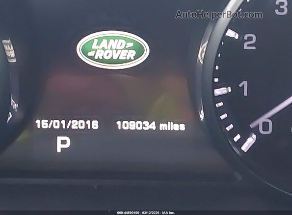 SALCT2BGXGH596250 2016 LAND ROVER DISCOVERY SPORT Серый 