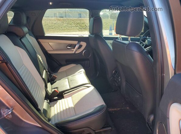 SALCT2FX1NH909581 2022 LAND ROVER DISCOVERY Gray Vista interior trasera