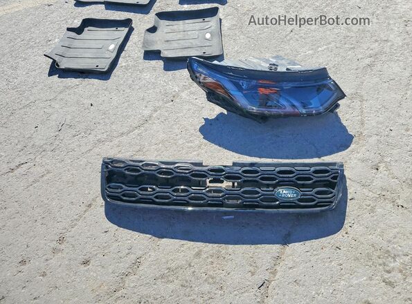 SALCT2FX1NH909581 2022 LAND ROVER DISCOVERY Gray Vista de la etiqueta del VIN