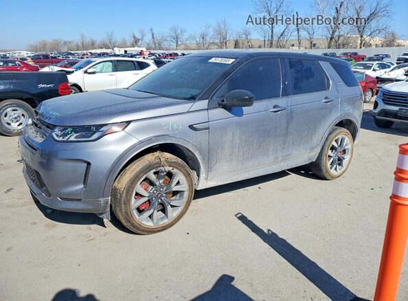 SALCT2FX1NH909581 2022 LAND ROVER DISCOVERY Gray Vista tres cuartos delantera izquierda
