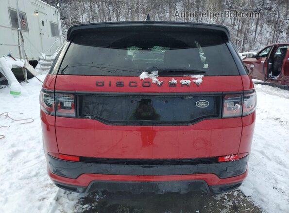 SALCT2FX1PH329640 2023 LAND ROVER DISCOVERY Red Вид ззаду